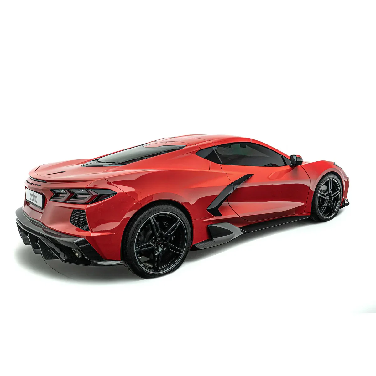 CHEVROLET CORVETTE C8 PREPREG REAR DIFFUSER - Image 4
