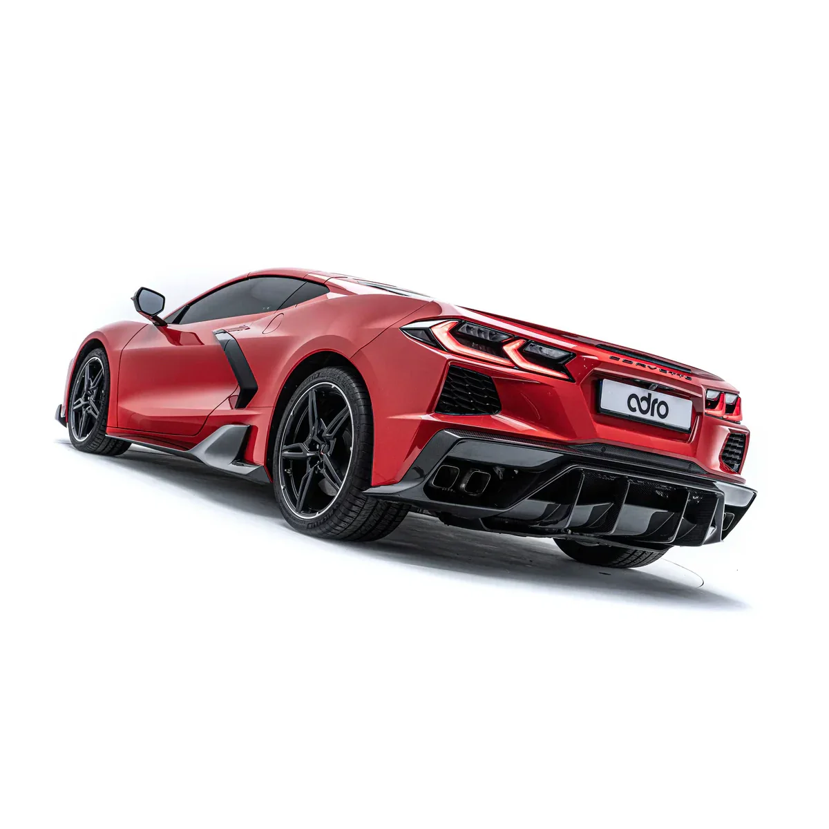 CHEVROLET CORVETTE C8 PREPREG SIDE SKIRTS - Image 4