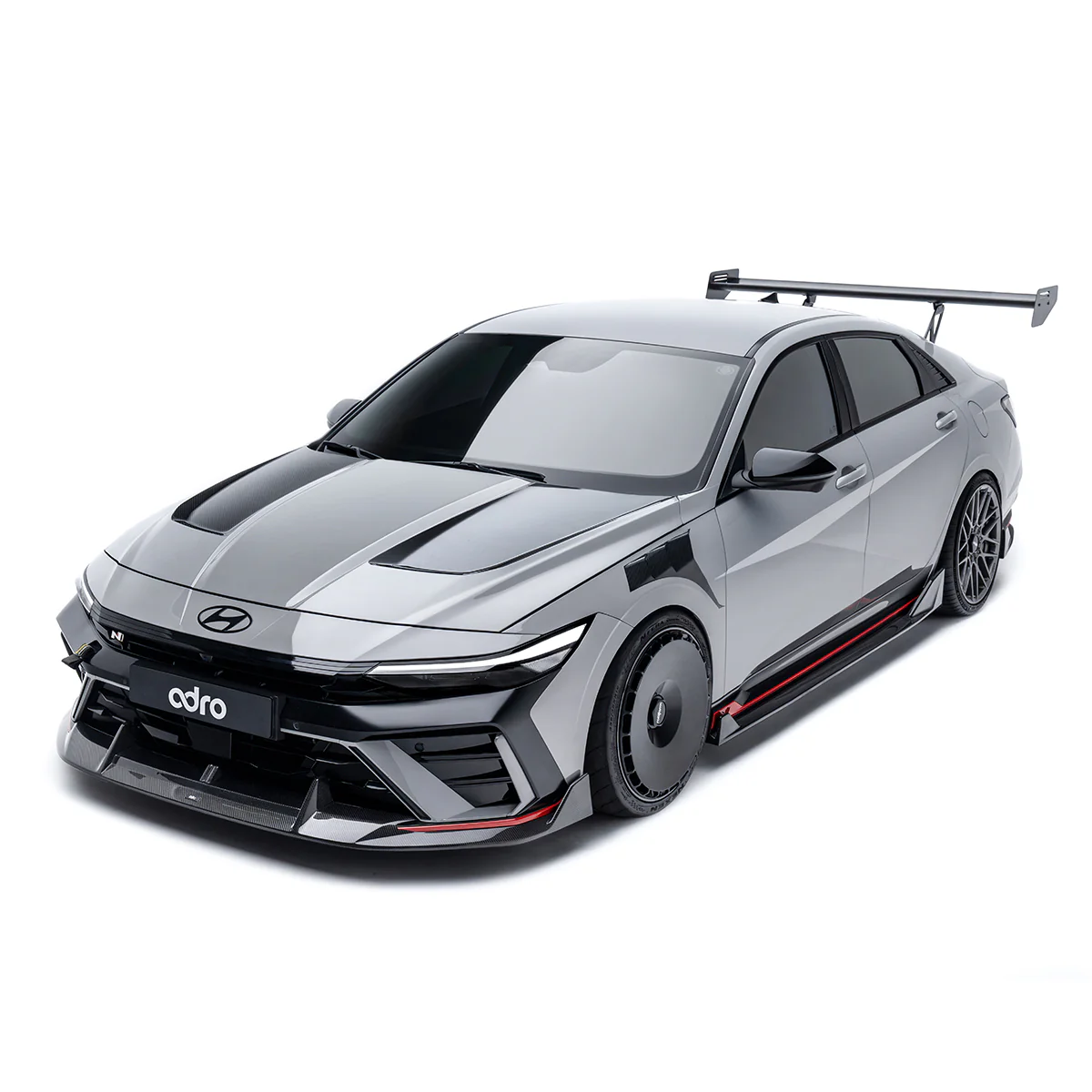 HYUNDAI ELANTRA N (FINAL EDITION) PREPREG CARBON FIBER HOOD - Image 4