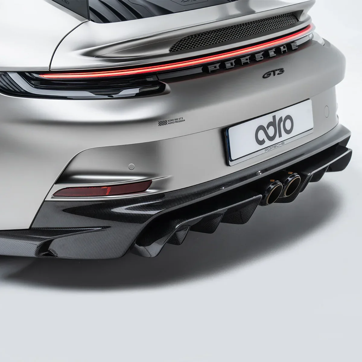 PORSCHE 992.1 GT3 PREPREG REAR APRON PANEL - Image 3